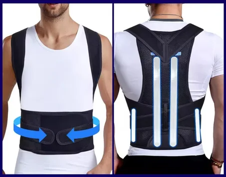 Ceinture de Correction de Posture – Confort et Soutien Lombaire
