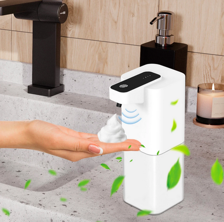 موزع الصابون الرغوي التلقائي – نظافة بدون لمس!