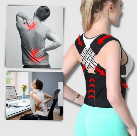 مصحح وضعية الظهر المريح — وداعاً للألم والإنحناء!