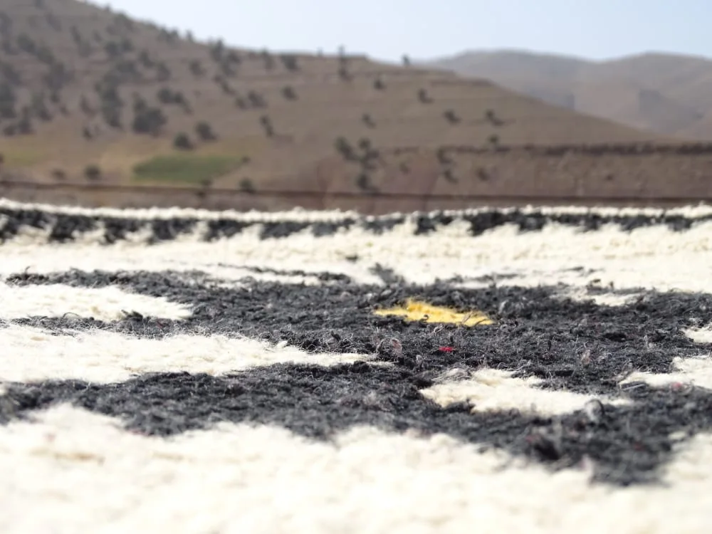 زربية تقليدية من الصوف....الكمية محدودة... tapis traditionnel