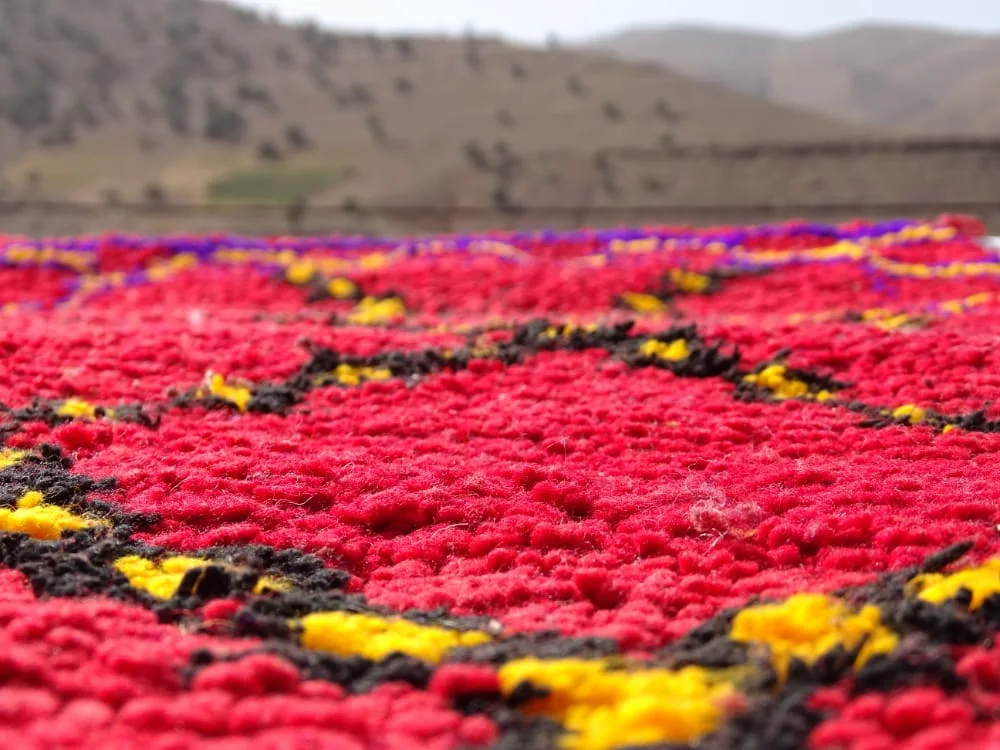 زربية تقليدية....الكمية محدودة... tapis traditionnel