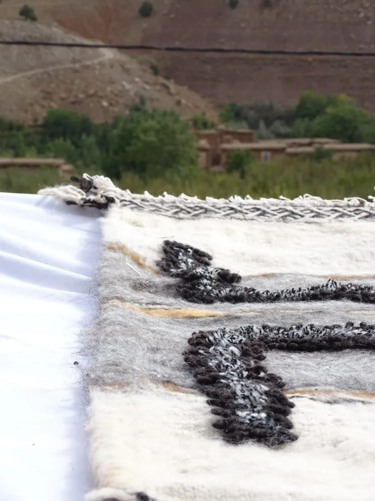 زربية تقليدية من الصوف....الكمية محدودة... tapis traditionnel