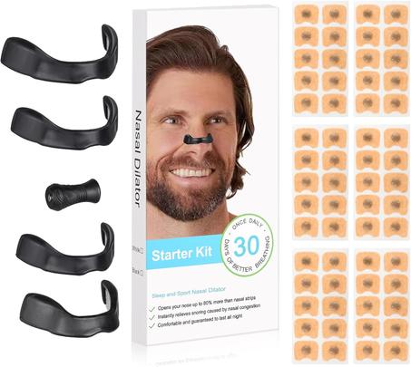 مجموعة موسعات زوجية من شرائط الأنف المغناطيسية 30