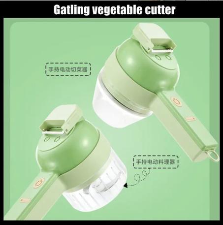 4 in 1 Handheld Electric Vegetable Slicer Set