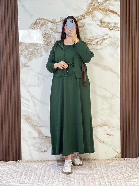 أونسومبل غوب مع فيست – دفء وأناقة في لوك واحد ✨