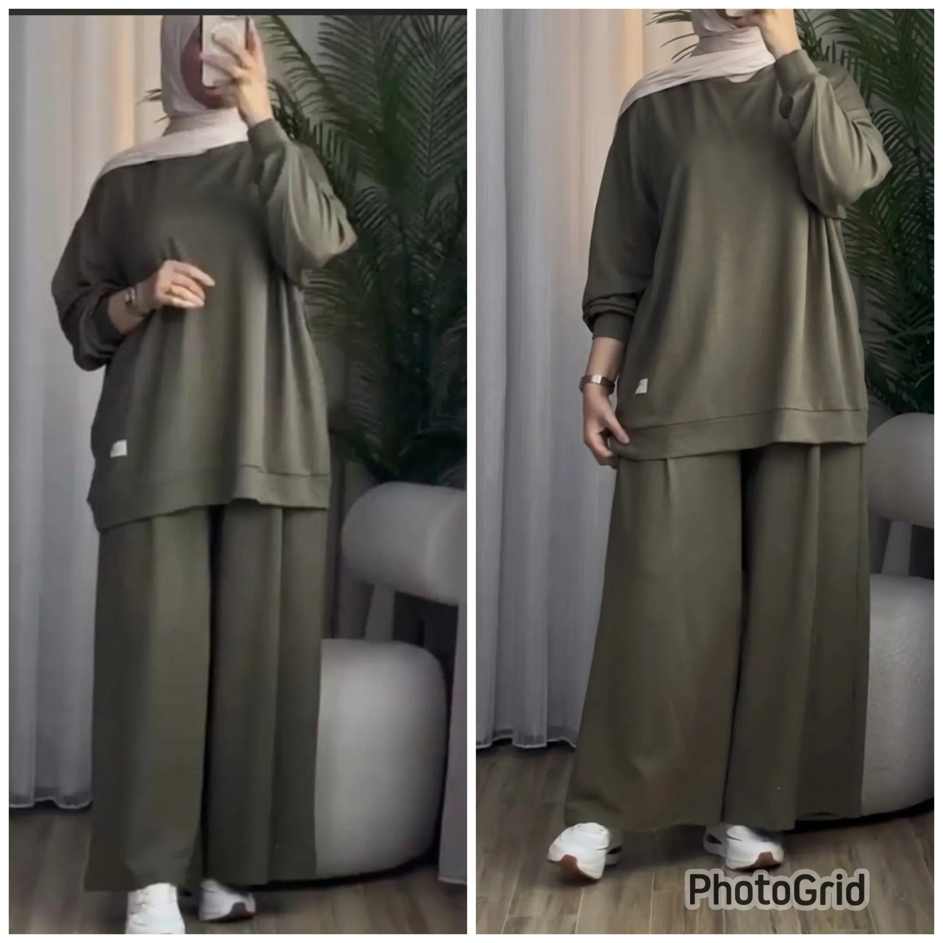 🖤 طقم كاجوال ورياضي Oversized – راحة وأناقة فموديل واحد