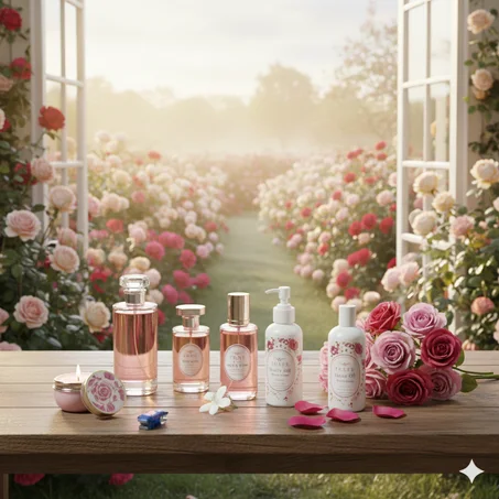 عطور خاصة بمواد التجميل