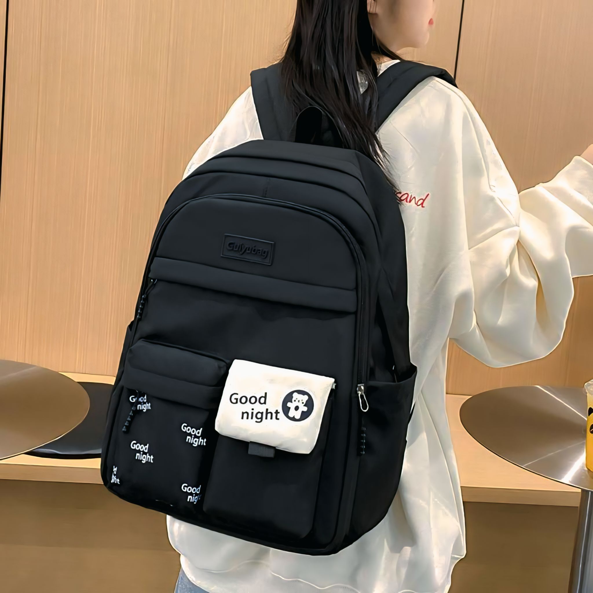 🎒 حقيبة ظهر عصرية للبنات تأتي ب 4 قطع