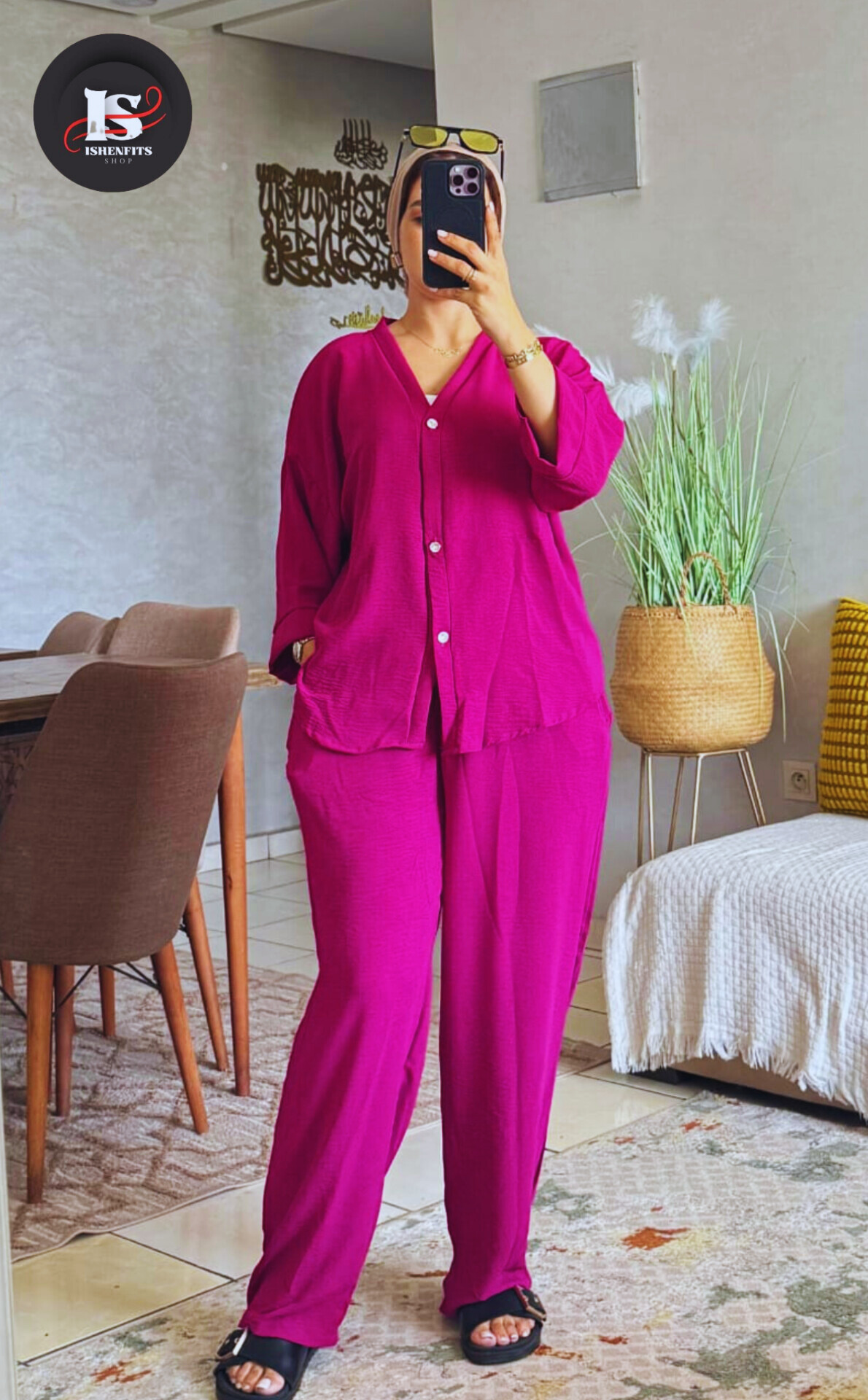 انصومبل لولان الصيفي: الراحة والأناقة في ثوب مكون من قطعتين