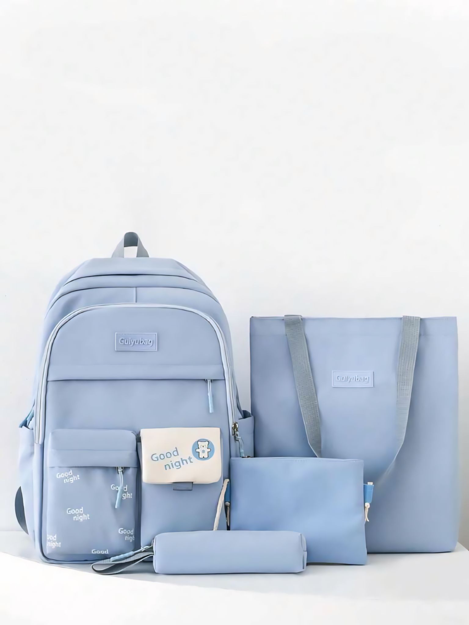 🎒 حقيبة ظهر عصرية للبنات تأتي ب 4 قطع