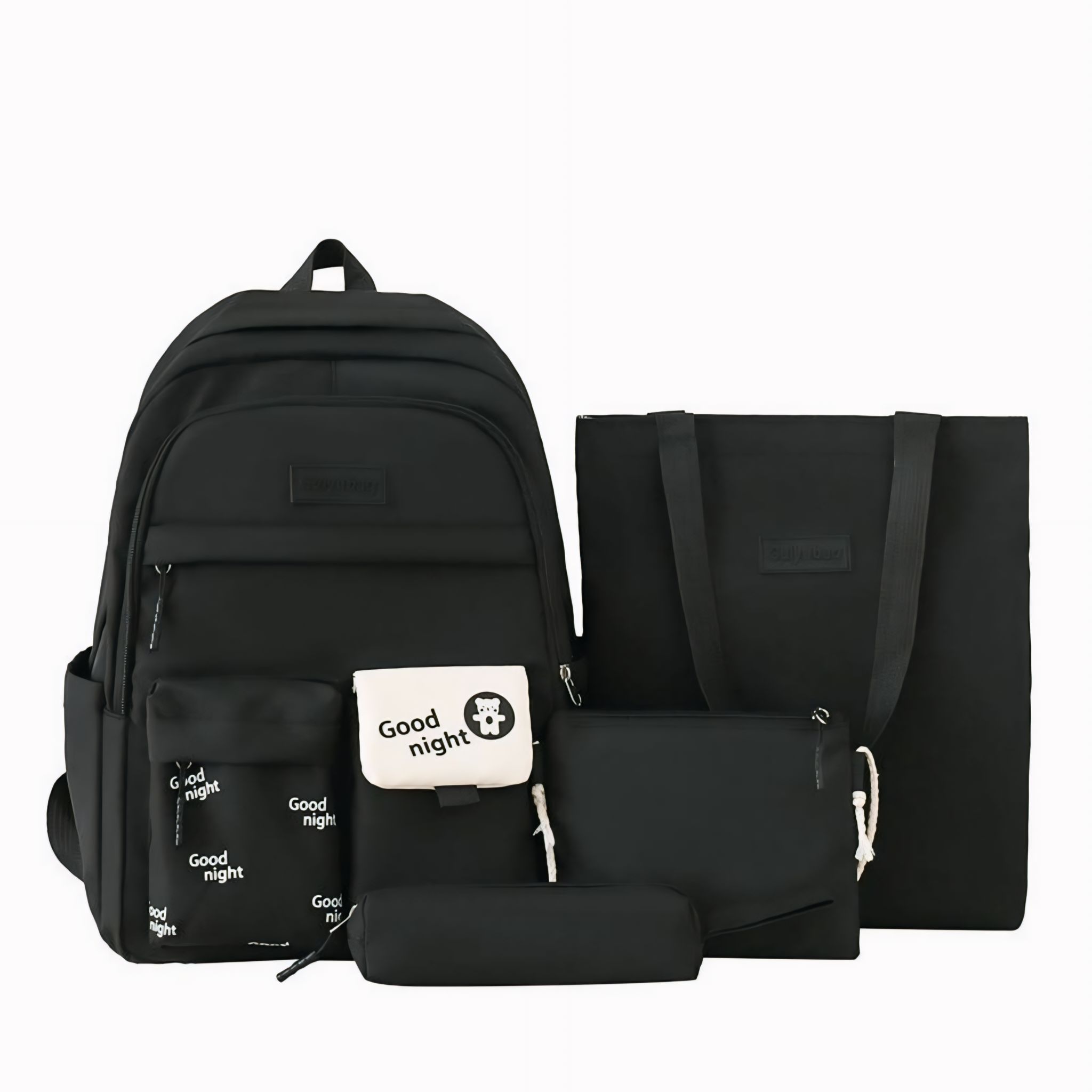 🎒 حقيبة ظهر عصرية للبنات تأتي ب 4 قطع