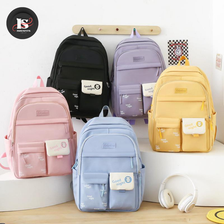 🎒 حقيبة ظهر عصرية للبنات تأتي ب 4 قطع