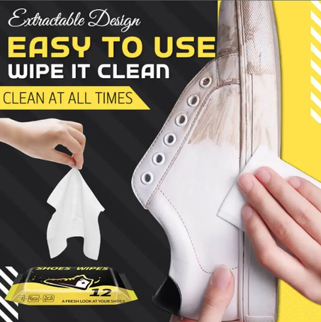 Quick Wipe Cleaning Shoes