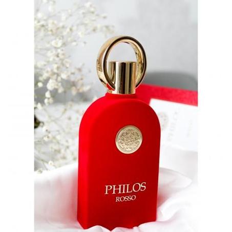 ALHAMBRA Philos rosso eau de parfum pour femme a la Base de Vanille, Musc, Ambre