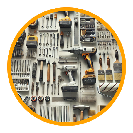 الأدوات والمعدات
