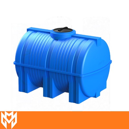 خزان المياه البلاستيكي الأفقي من ستارز بولي