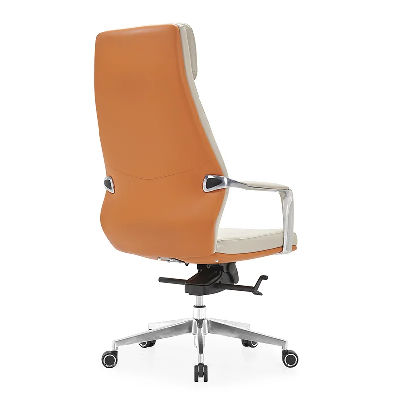 🪑 Chaise de bureau ergonomique en cuir haut de gamme