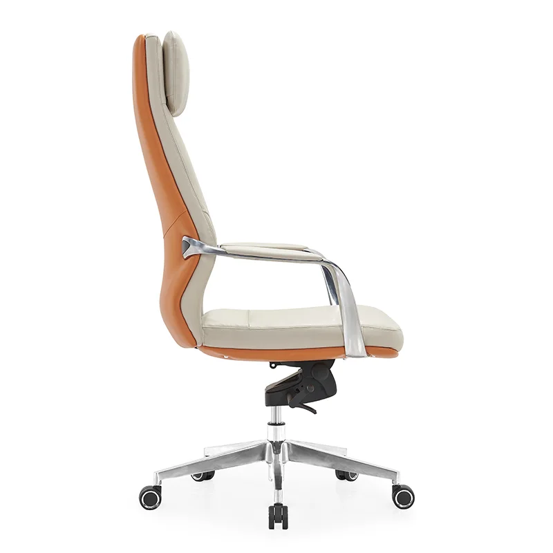 🪑 Chaise de bureau ergonomique en cuir haut de gamme