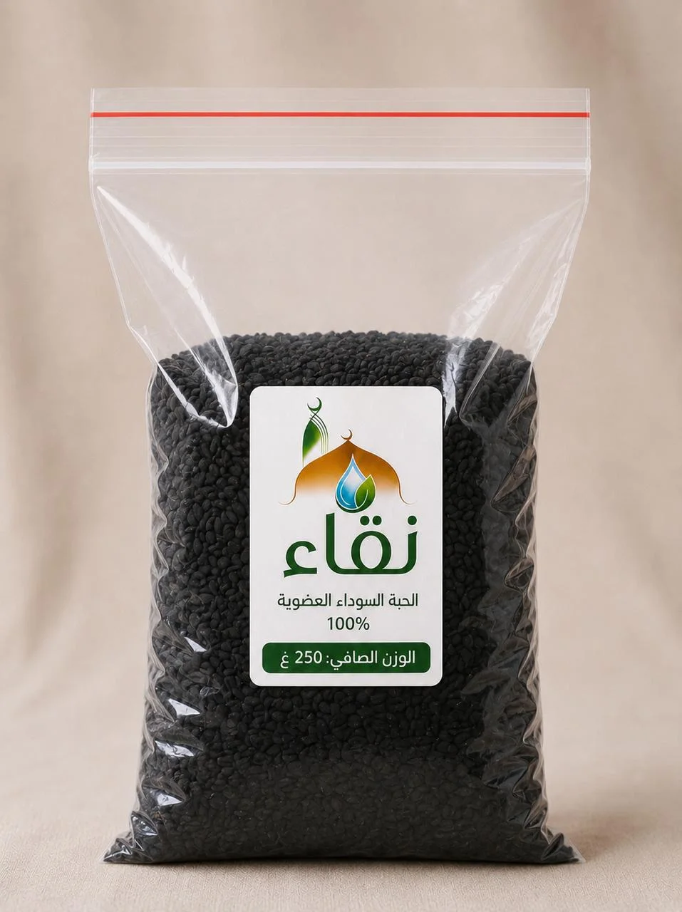 حبة البركة (الحبة السوداء) العضوية 100% - نقاء - المدينة