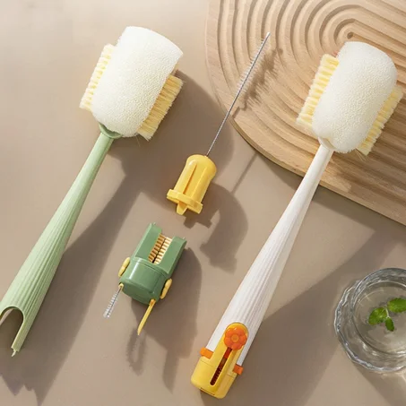 Electric Bottle Cleaning Brush 5 in 1/