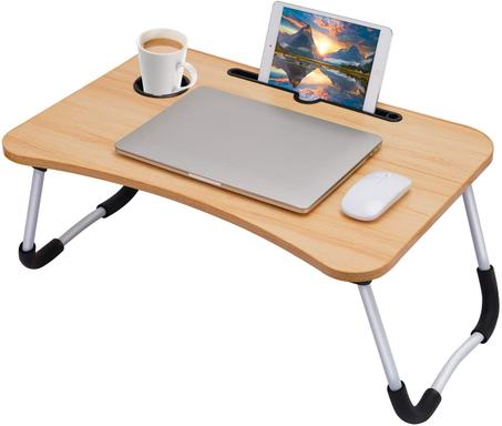 Table de lit Multifonctionnel Portable et pliable pour manger ou PC