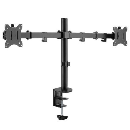 Support double bras Pour deux écrans LCD De 13 à 27 pouces,