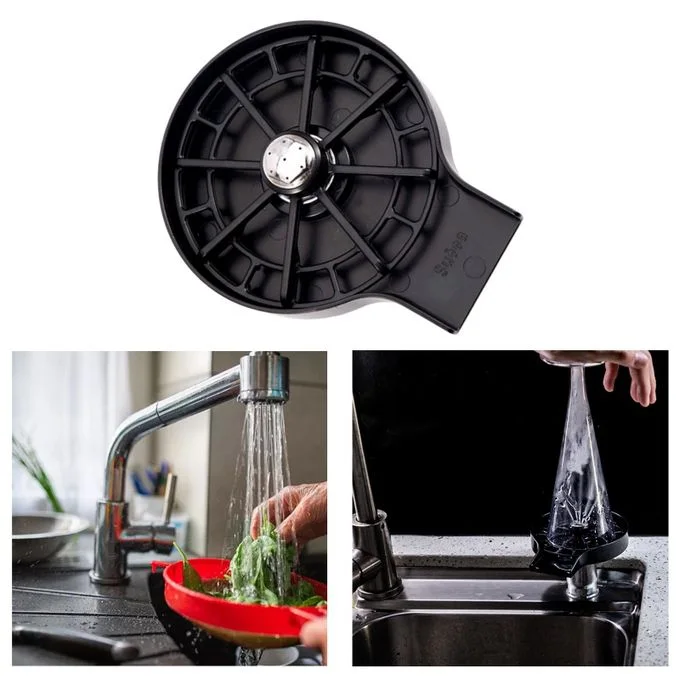 Robinet Lave-verres SQUADO - Rince Vos Verres, Bouteilles Et Tasses En Quelques Secondes ! Parfait Pour Bar, Cuisine, Café Et Restaurant