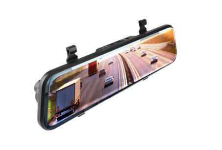 Camera de Recul Full Screen Double Caméra 170° Full HD 9.66 Inch Tactile - Rétroviseur DVR dash cam