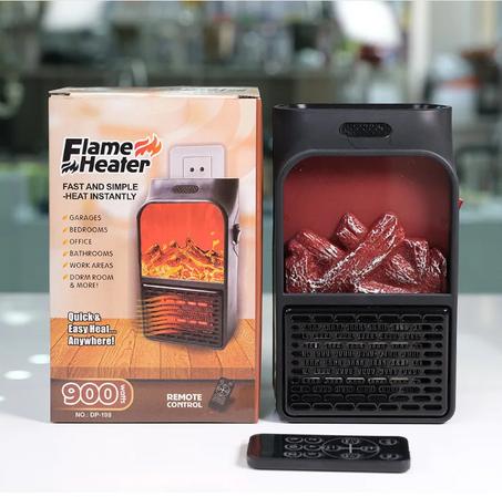 Chauffage électrique portable pour cheminée