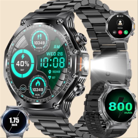 ساعة ذكية عسكرية للرجال