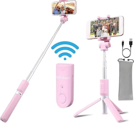 عصا التصويرالمتطورة مع الإضاءة