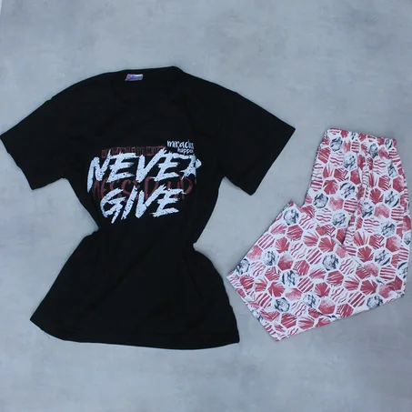 pyjama pantacourt coton