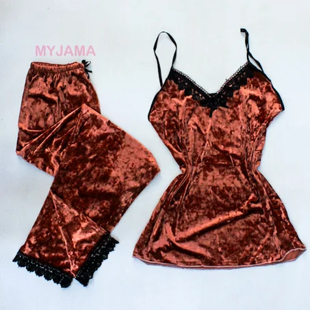 Ensemble bustier pantalon en voleur