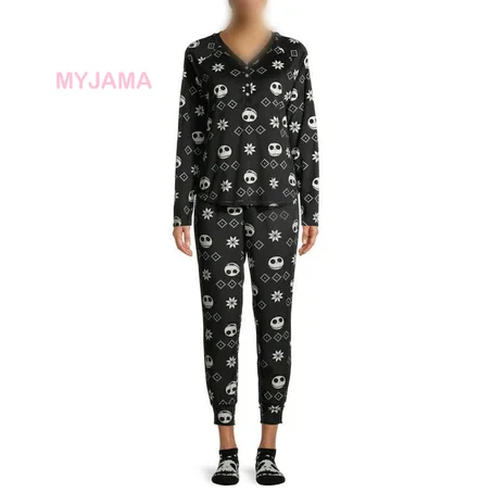 pyjama disney black