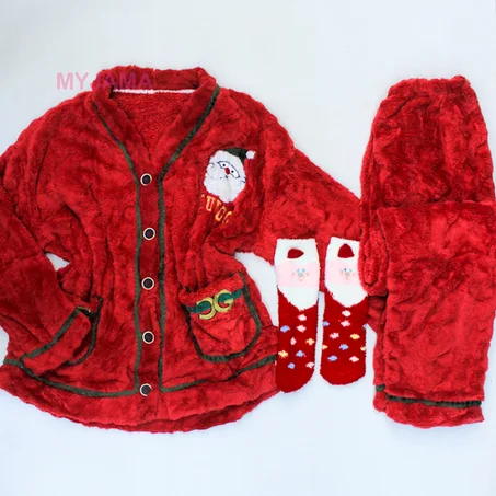 pyjama boutonné en polaire 2