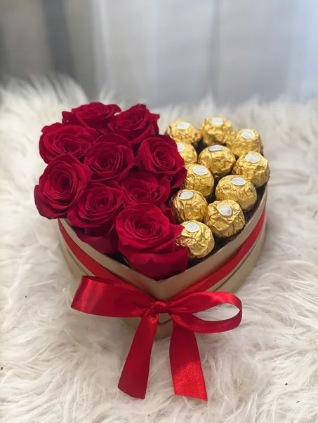 Cœur moitié moitié