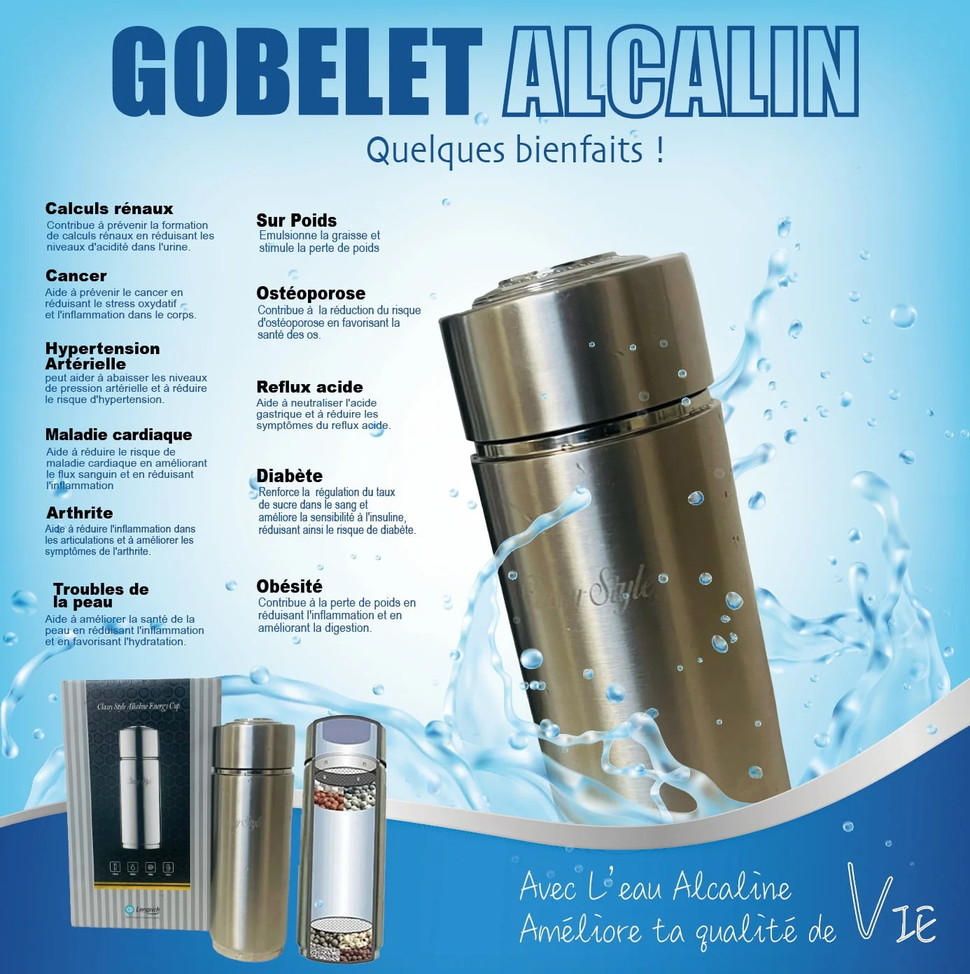 Gobelet Alcalin