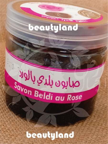 صابون بلدي بالورد