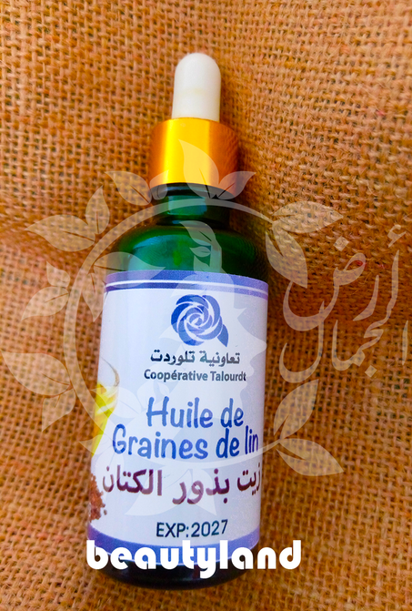 زيت بدور الكتان