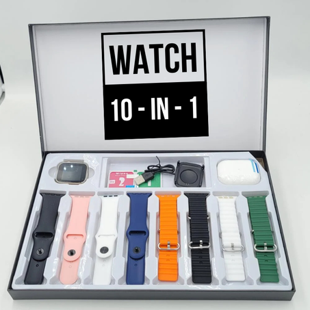 • ساعة و سماعة  + 8 استيك هدية