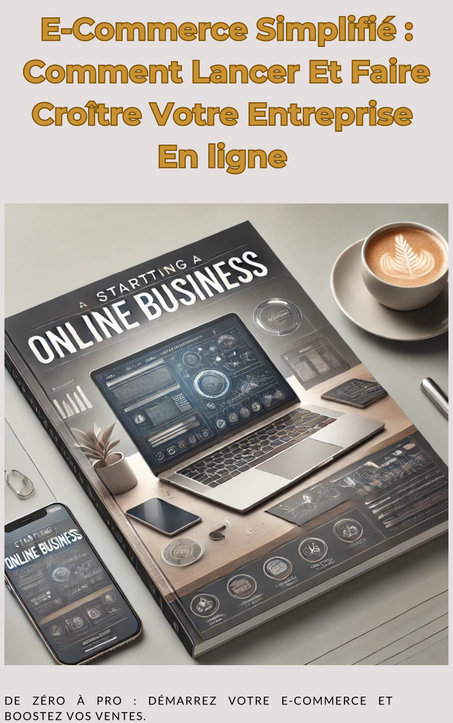 E-COMMERCE SIMPLIFIÉ COMMENT LANCER ET FAIRE CROÎTRE VOTRE ENTREPRISE EN LIGNE