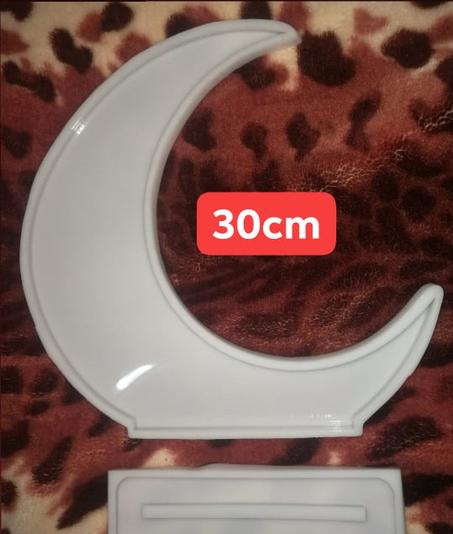 LUNE AVEC SUPPORT 30 CM