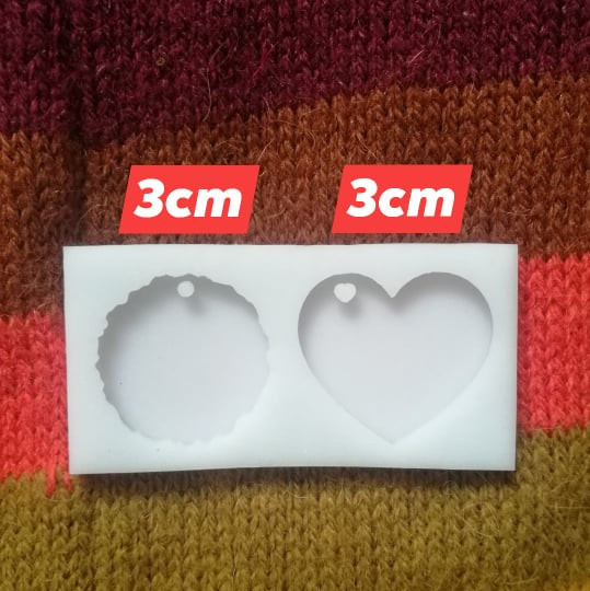 COEUR ET CERCLE 3 CM