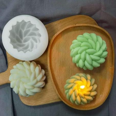 MOULE A BOUGIE FORME UNIQUE EN SILICONE