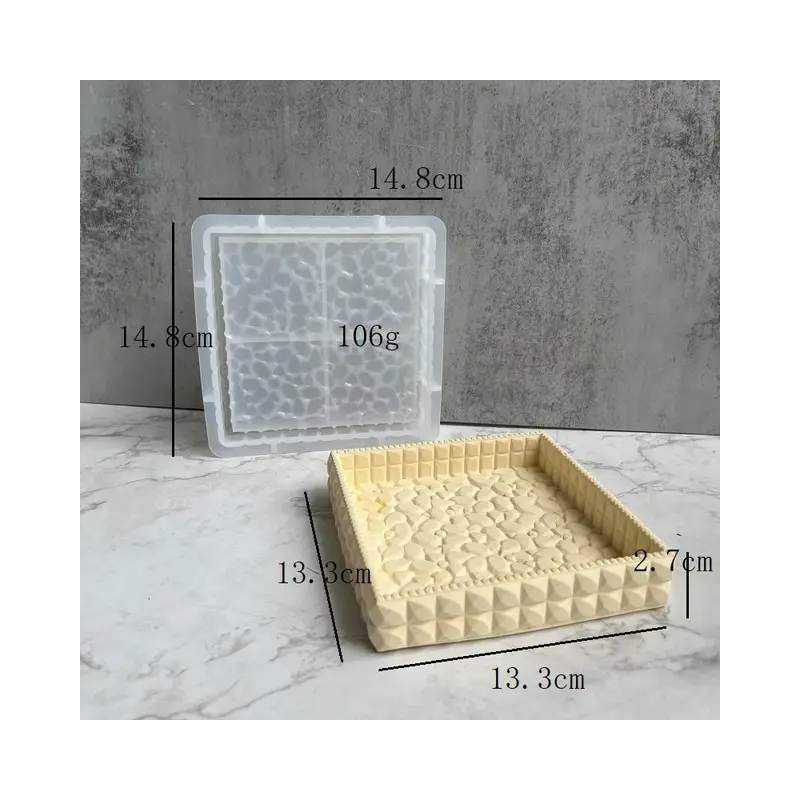 MOULE A PLATEAU DIAMANT CARRE