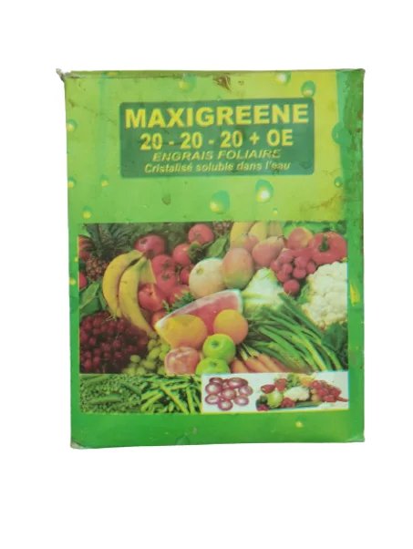 Engrais NPK 20-20-20+oe 1Kg Maxigreene