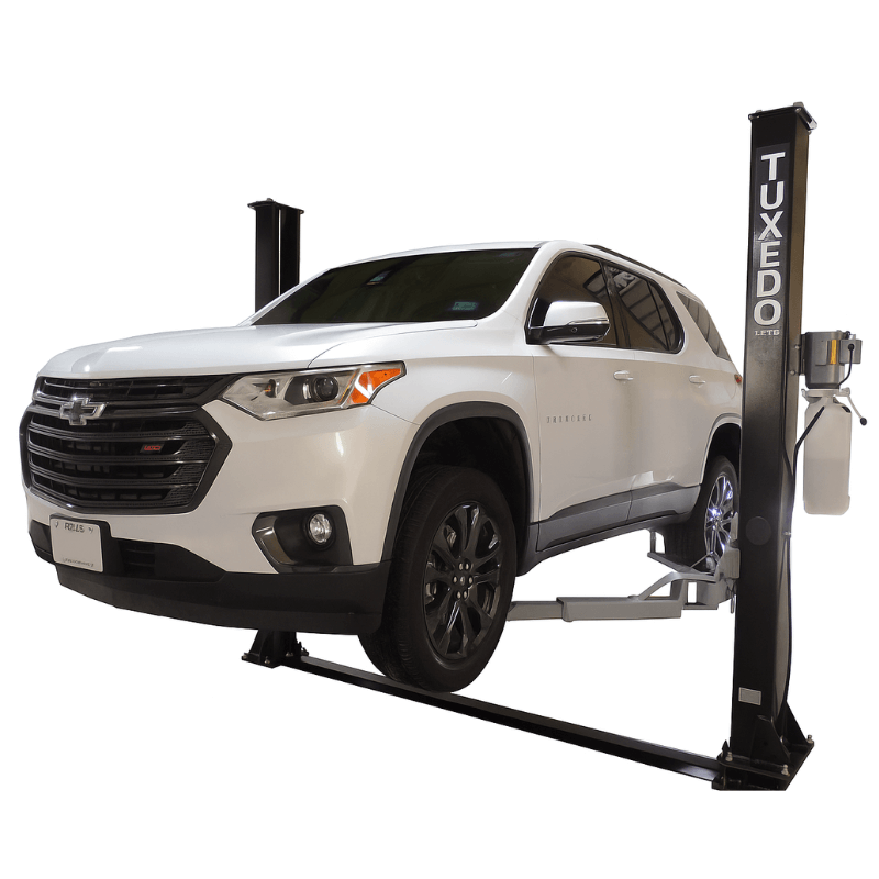 Tuxedo® TP9KF-TUX 9,000-lb. Capacity Two-Post Lift | Symmetric Workhorse | Floor Plate Professional Value