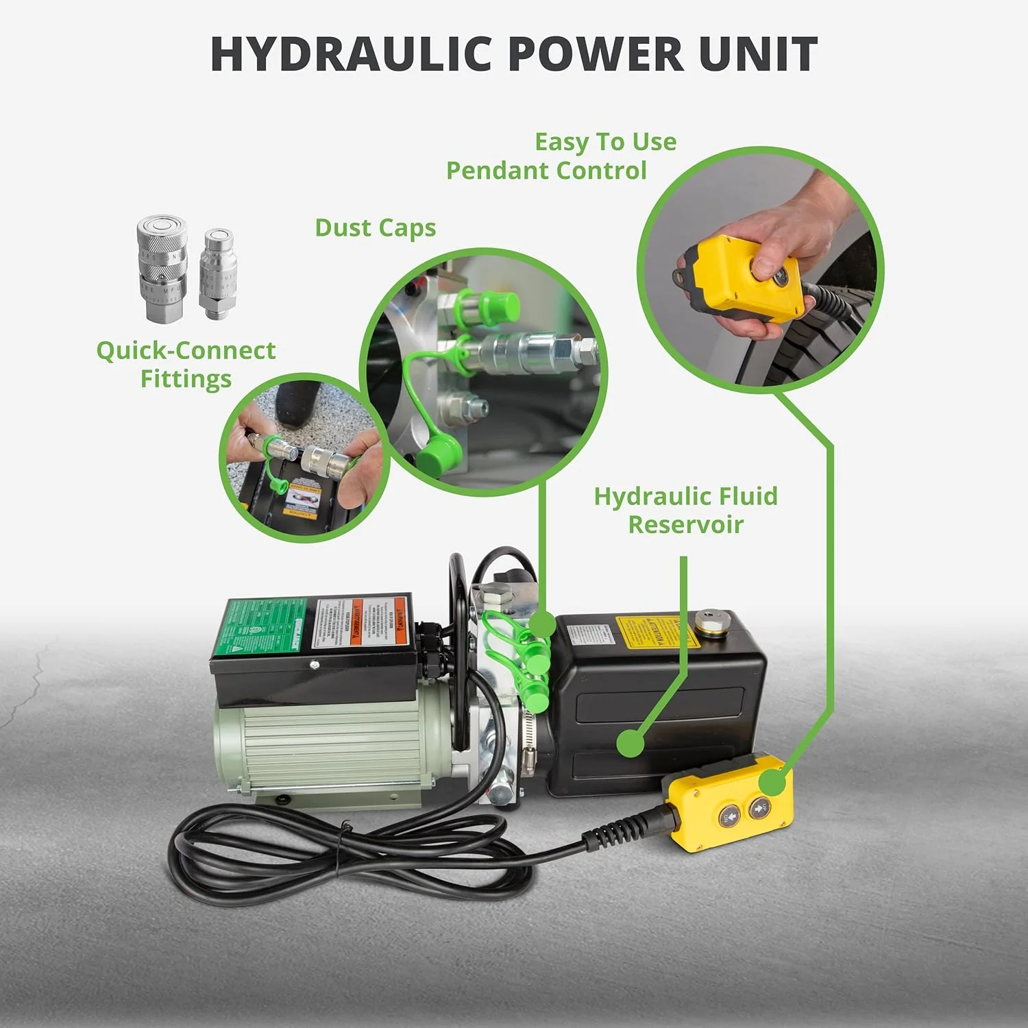 QuickJack® 6000TLX 6,000-lb. Capacity Portable Car Lift | Extended Length Frame | 110V Power Unit