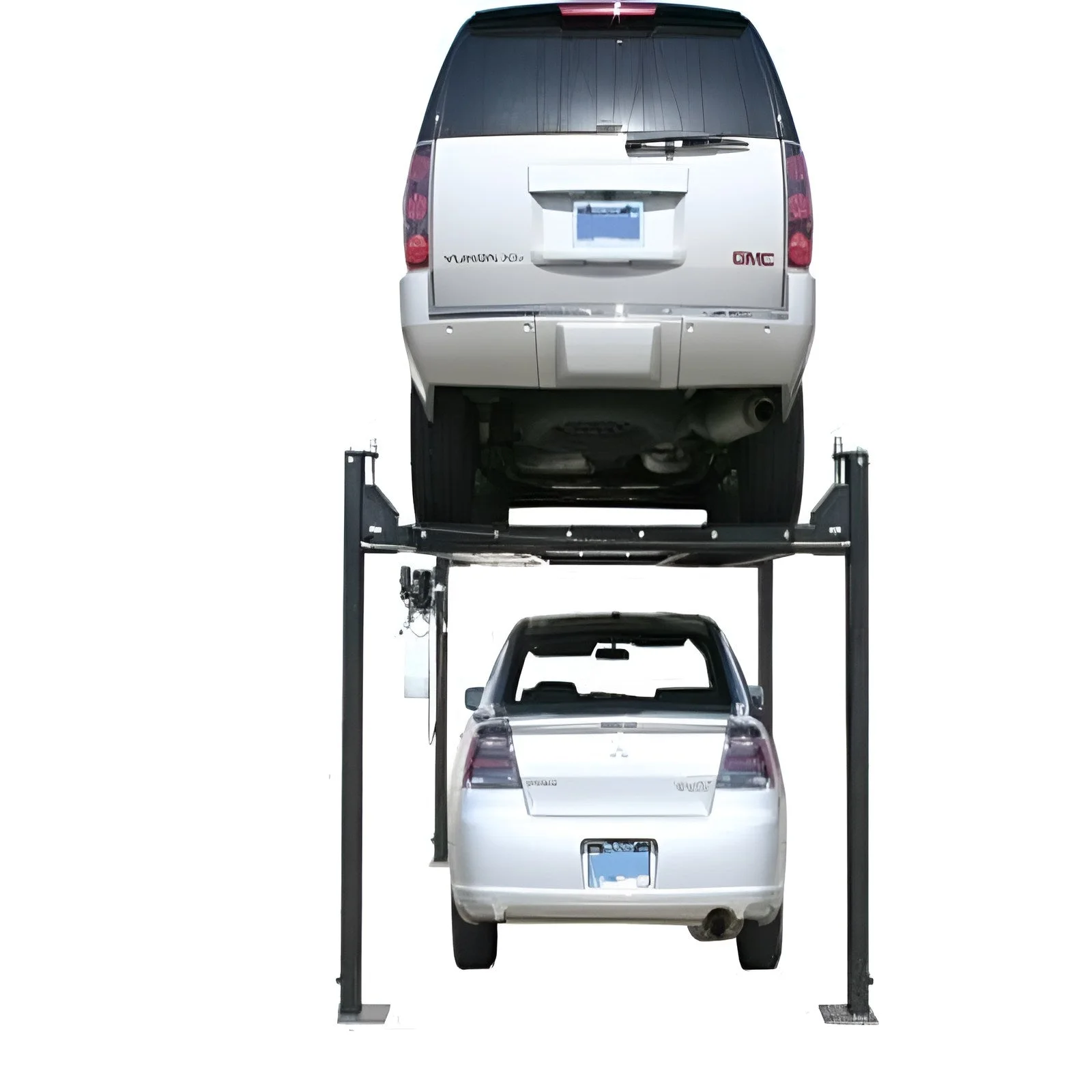 Atlas Garage Pro8000 8,000 lb. 4-Post Vehicle Storage Lift – Portable Storage Series – Factory-Direct Savings