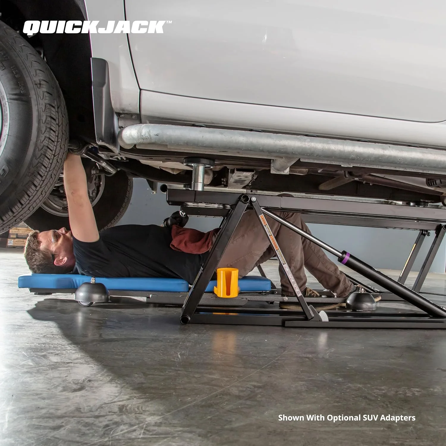 QuickJack® 8000TLX 8,000-lb. Capacity Portable Car Lift | Extended Length for Trucks & SUVs | 110V